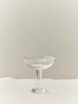 Bubble Glass | Champagne Coupe | Ø: 12,5cm | Plain Top | Glas | Louise Roe - GEOSTUDIO