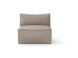 Catena Sofa | S100 | Modul Mitte | 95cm | Rich Linen | Hot M. | Cotton Linen | ferm LIVING - GEOSTUDIO