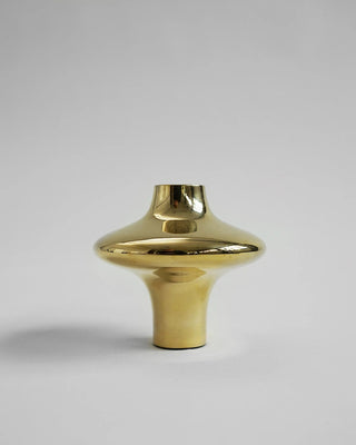 Doublet Candleholder Large | 9,5cm | Messing | Hein Studio - GEOSTUDIO