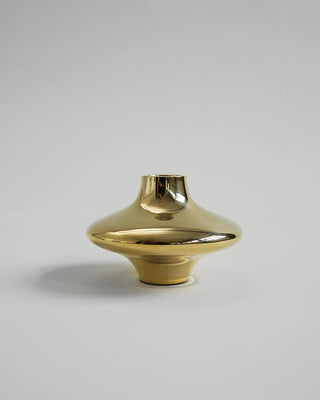 Doublet Candleholder small Gold | 6,5 cm | Messing | Hein Studio - GEOSTUDIO