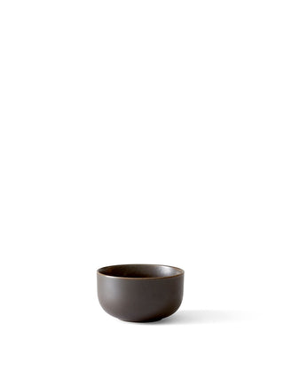 New Norm Bowl | Schale | Ø10 cm | Porzellan | Dark Glasiert | Audo - GEOSTUDIO