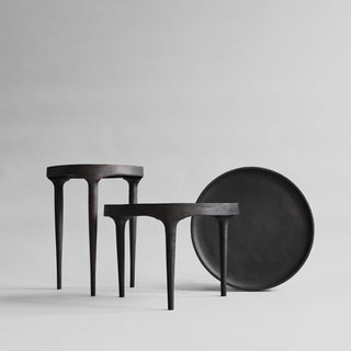 Phantom Table | Low | Couchtisch | Ø 50 cm | Gusseisen | Burn Antique | 101 Copenhagen - GEOSTUDIO