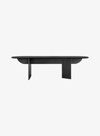 Pillabout Office Table 03 | Esstisch | 300x100cm | Eiche | Natur | Schwarz | Louise Roe - GEOSTUDIO