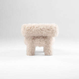 Baby Low Chair Gropius I CS1 Fluffy Edition I Kinder Sessel Faux Fur - GEOSTUDIO
