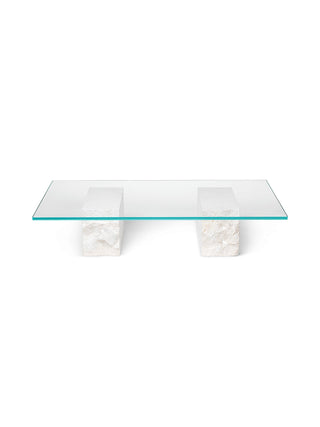 Mineral Coffee Table I Couchtisch | 120cm | Glas I Marmor I Ferm Living - GEOSTUDIO
