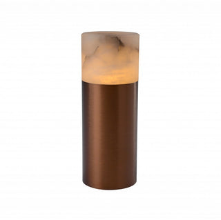 12 HRS Lamp | Akkuleuchte | Bronze | Aluminium | Alabaster | ONE A - GEOSTUDIO