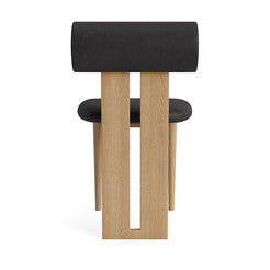 Hippo Esszimmer-Stuhl | 79,5 cm | Eiche | Leder | Norr11