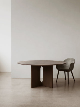 Androgyne Dining Table 120 | Esstisch | Dark Stained Oak I Eiche dunkel I Audo - GEOSTUDIO