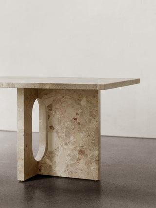 Androgyne Lounge Table I Couchtisch | 120x45 cm I Kunis Breccia Stein I Audo - GEOSTUDIO