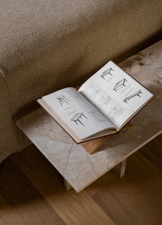Androgyne Lounge Table I Couchtisch | 120x45 cm I Kunis Breccia Stein I Audo - GEOSTUDIO