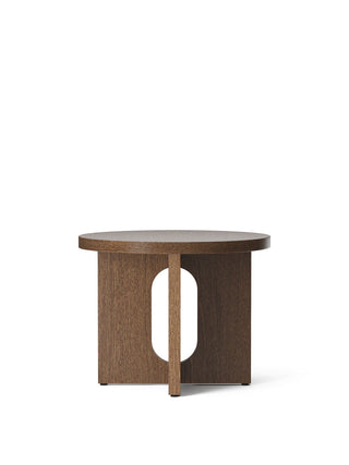 Androgyne Side Table | Beistelltisch | Ø 50cm | Eiche | Nuss | Audo - GEOSTUDIO
