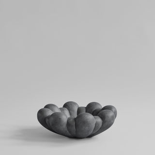 Bloom Tray Big | Schale | 44 cm | Keramik | Bone White | Weiß | Dark Grey | Grau | 101 Copenhagen - GEOSTUDIO