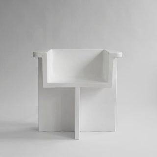 Brutus Dining Chair I Bone White I Faserbeton I 101 Copenhagen - GEOSTUDIO