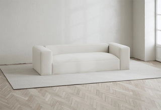 Bulky | Sofa | 240 cm | Leinen Look | Bone White | True Greige | Cold Clay | Layered - GEOSTUDIO