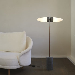 Bull Floor Lamp | Stehleuchte | 140 cm | Mamor | Alumnium | Oxidiert | 101 Copenhagen - GEOSTUDIO