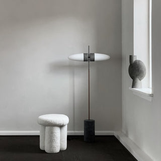 Bull Floor Lamp | Stehleuchte | 140 cm | Mamor | Alumnium | Oxidiert | 101 Copenhagen - GEOSTUDIO