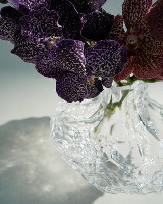 Canyon Vase Large I 23cm I Klar | Glas | Vase I Hein Studio - GEOSTUDIO