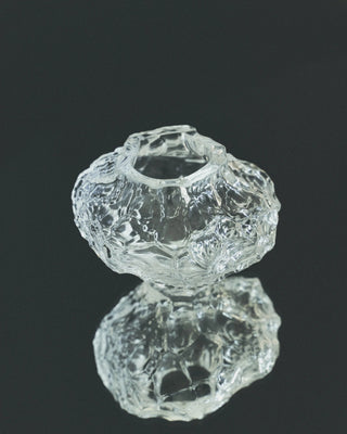 Canyon Vase Mini | Glas | 8 cm | Klar | Hein Studio - GEOSTUDIO