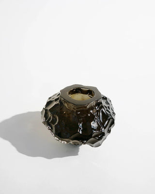 Canyon Vase Mini | Glas | 8cm | New Smoke | Rauch | Hein Studio - GEOSTUDIO