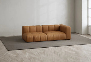 Cecco | Sofa | 207cm | Links Offen | 2 Sitzer | Leder | Layered - GEOSTUDIO
