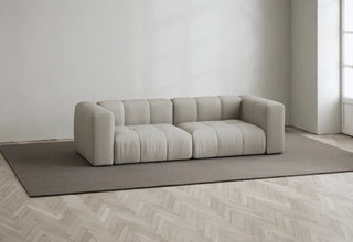 Cecco | Sofa | 234cm | 2 Sitzer | Leinen Look | Layered - GEOSTUDIO