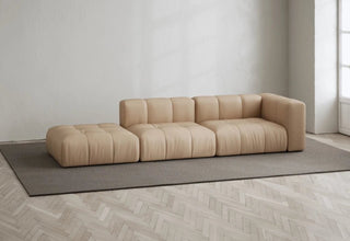 Cecco | Sofa | 297cm | Offen Links | 3 Sitzer | Leder | Layered - GEOSTUDIO