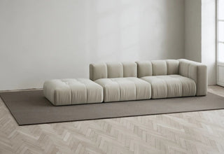Cecco | Sofa | 297cm | Offen Links | 3 Sitzer | Velvet | Layered - GEOSTUDIO