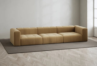 Cecco | Sofa | 324cm | 3 Sitzer | Velvet | Layered - GEOSTUDIO
