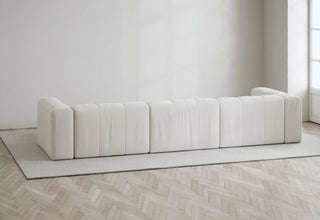 Cecco | Sofa | 324cm | Lounge Rechts | 3 Sitzer | Leinen Look | Layered - GEOSTUDIO