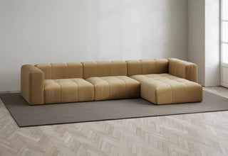 Cecco | Sofa | 324cm | Lounge Rechts | 3 Sitzer | Velvet | Layered - GEOSTUDIO