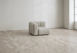 Cecco | Sofa Modul | Ecke Links | 97 cm | Leinen Look | Layered - GEOSTUDIO
