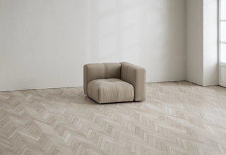 Cecco | Sofa Modul | Ecke Rechts | 97 cm | Bouclé | Layered - GEOSTUDIO