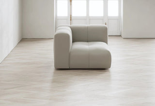 Cecco | Sofa Modul | Ecke Rechts | 97 cm | Leinen Look | Layered - GEOSTUDIO