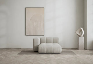 Cecco | Sofa Modul | Lounge Links | Linen Look | Layered - GEOSTUDIO