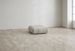 Cecco | Sofa Modul | Ottoman | 90 cm | Leinen Look | Layered - GEOSTUDIO