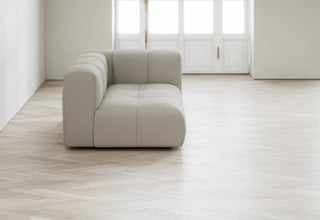 Cecco | Sofa Modul | Rechts | 117 cm | Leinen Look | Layered - GEOSTUDIO