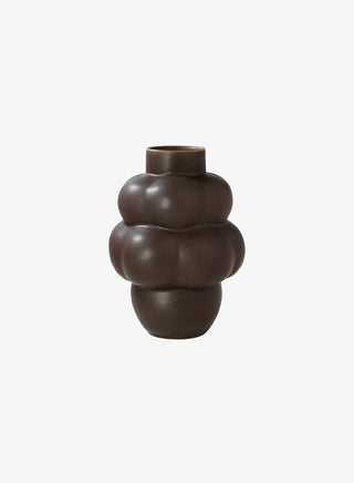 Ceramic Balloon Vase 04 Petit | 22cm | Keramik | Mud Brown | Louise Roe - GEOSTUDIO