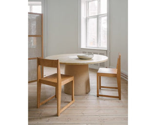 Chair 01 | Stuhl | 81cm | Birke | Warm Brown | Dark | Natural | Ash Black | Frama - GEOSTUDIO