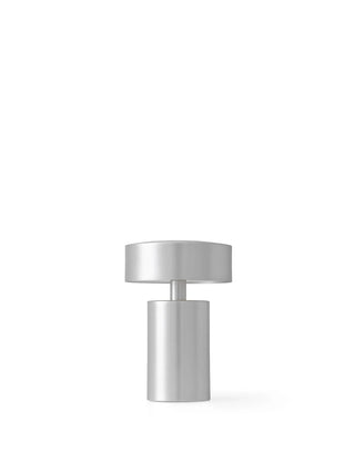 Column Table Lamp | Portable | Tischleuchte | 17.5cm | Aluminium | Brushed | Anodized | LED | Audo - GEOSTUDIO