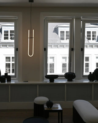 Curve Pendant | Pendelleuchte | 70cm | Plated Metall | Acryl | LED | 101 Copenhagen - GEOSTUDIO