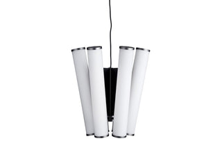 Deco Chandelier | Deckenlampe | Art Deco | Eisen | Opalglas | 45 cm | NORR11 - GEOSTUDIO