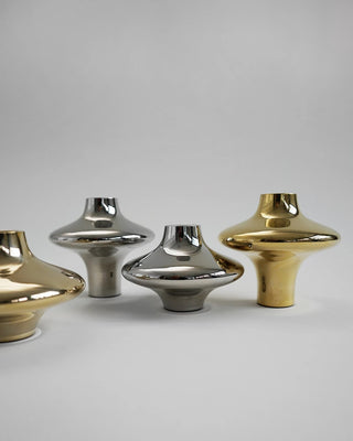 Doublet Candleholder Large | 9,5cm | Messing | Hein Studio - GEOSTUDIO