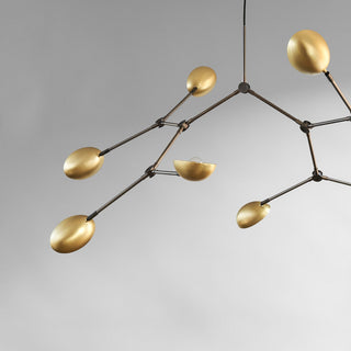 Drop Chandelier Brass | Kronleuchter | 155 cm | Messing Gold | 101 Copenhagen - GEOSTUDIO