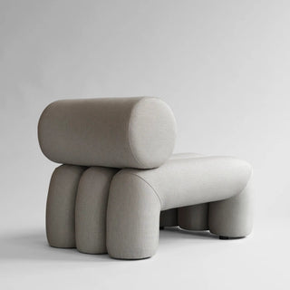 Foku Chair I Taupe I Skulpturaler Sessel I Polster I Outdoor I 101 Copenhagen - GEOSTUDIO