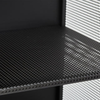 Grid Sideboard | 160 cm | Stahl | Schwarz | Kristina Dam - GEOSTUDIO