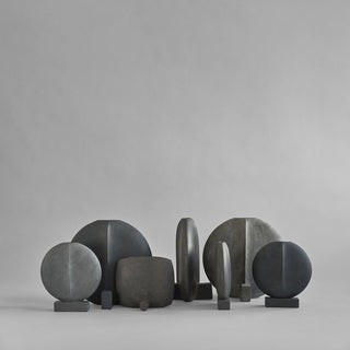 Guggenheim Vase Black | Big | 49 cm | Keramik | Schwarz | 101 Copenhagen - GEOSTUDIO