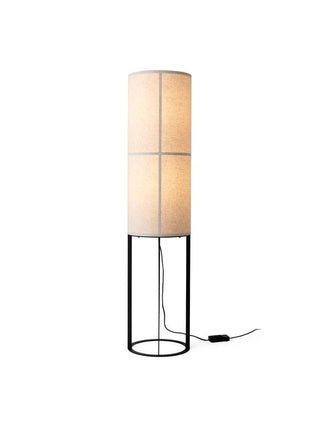 Hashira High Floor Lamp | Stehleuchte | 130 cm | Stahl | Leinen | Weiß | Raw | Audo - GEOSTUDIO