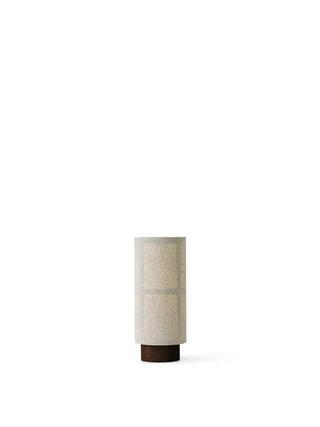 Hashira Table Lamp | Portable | Tischlampe | 23.5 cm | Leinen | Weiß | Raw | Audo - GEOSTUDIO