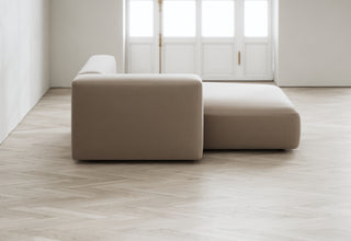 Rosso | Sofa | Modul | Lounge Links | 117 cm | Velvet | Layered