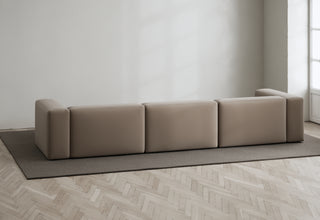 Rosso | Sofa | Lounge Rechts | 3 Sitzer | 324 cm | Velvet | Layered